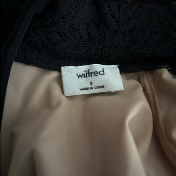 ARITZIA Wilfred Janvry Black Dress Size 8 - Picture 16 of 16